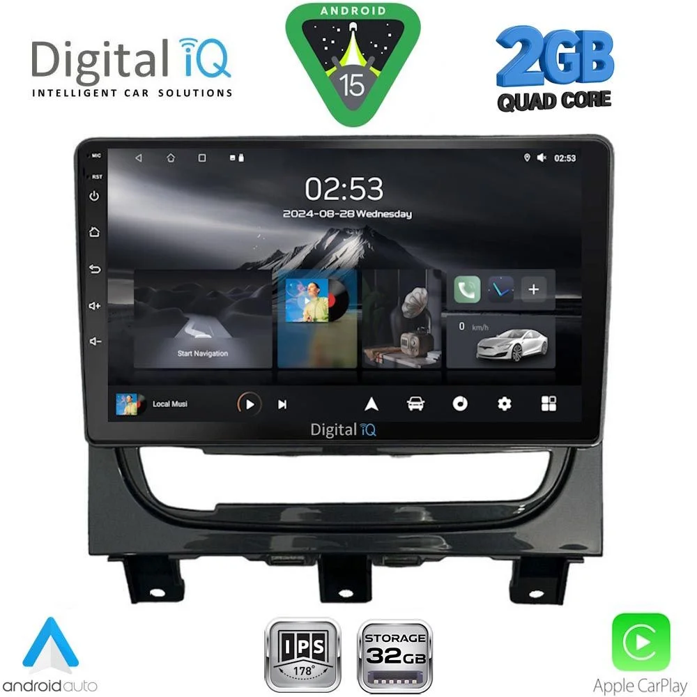 Φωτογραφία προϊόντος: DIGITAL IQ RSD 1146_CPA (9inc) MULTIMEDIA TABLET for FIAT STRADA mod. 2012-2020