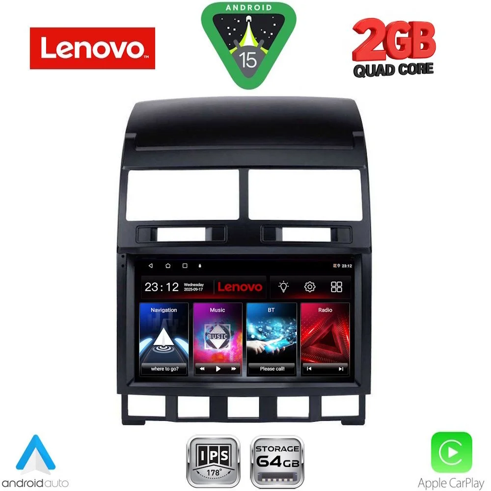 Φωτογραφία προϊόντος: LENOVO LVD 2765_CPA (9inc) MULTIMEDIA TABLET for VW TOUAREG mod. 2003-2011