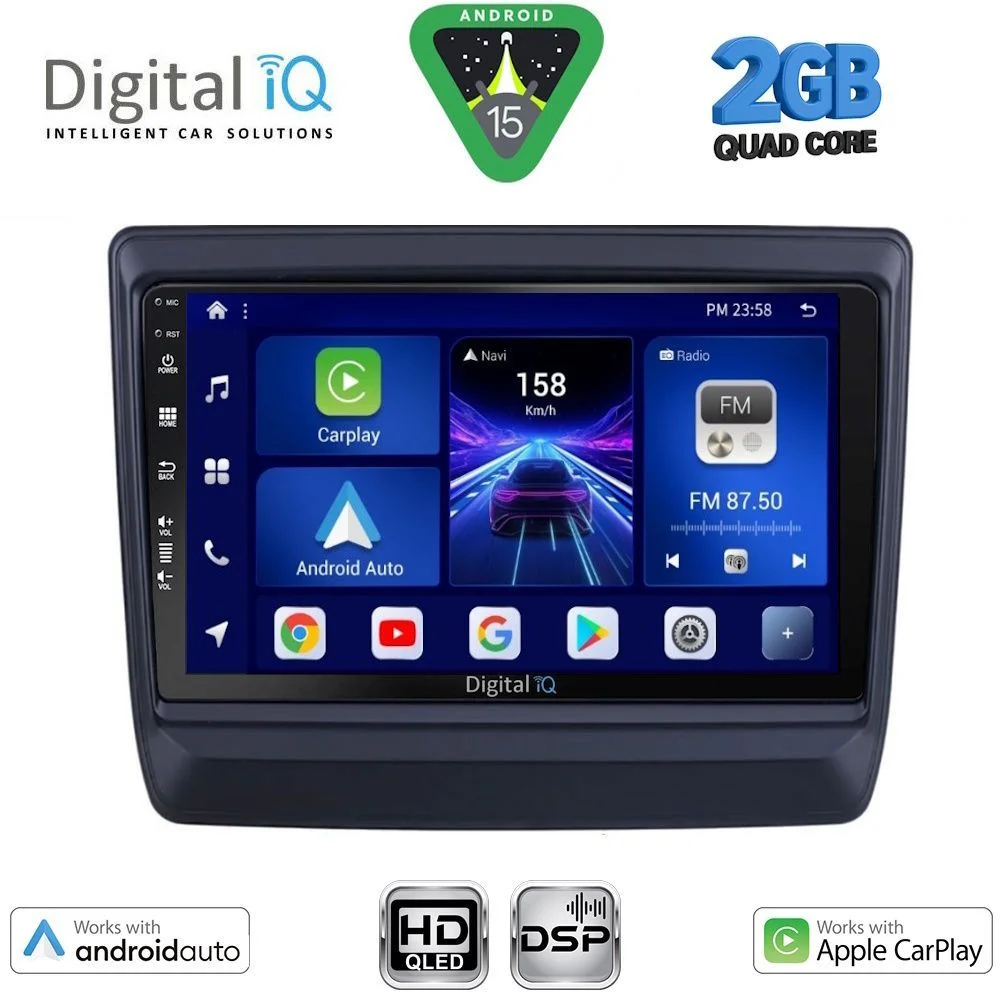 Φωτογραφία προϊόντος: DIGITAL IQ BXC 3256_CPAA (9inc) MULTIMEDIA TABLET for ISUZU DMAX mod. 2020-2026
