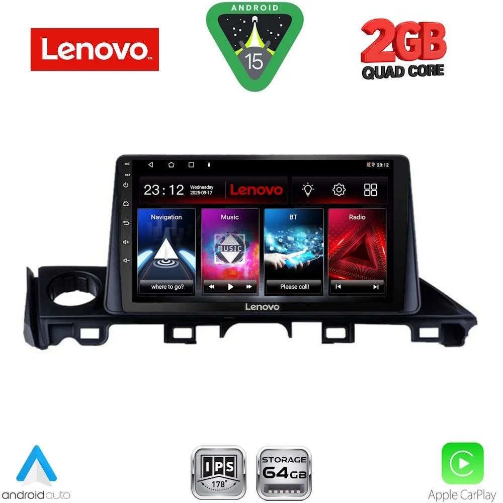 Φωτογραφία προϊόντος: LENOVO LVD 2379_CPA (9inc) MULTIMEDIA TABLET for MAZDA 6 mod. 2017-2020