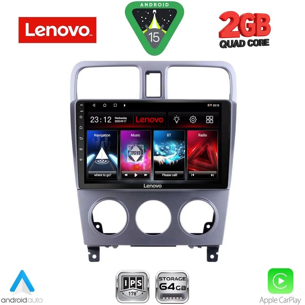 Φωτογραφία προϊόντος: LENOVO LVD 2661_CPA (9inc) MULTIMEDIA TABLET for SUBARU FORESTER mod. 2002-2008