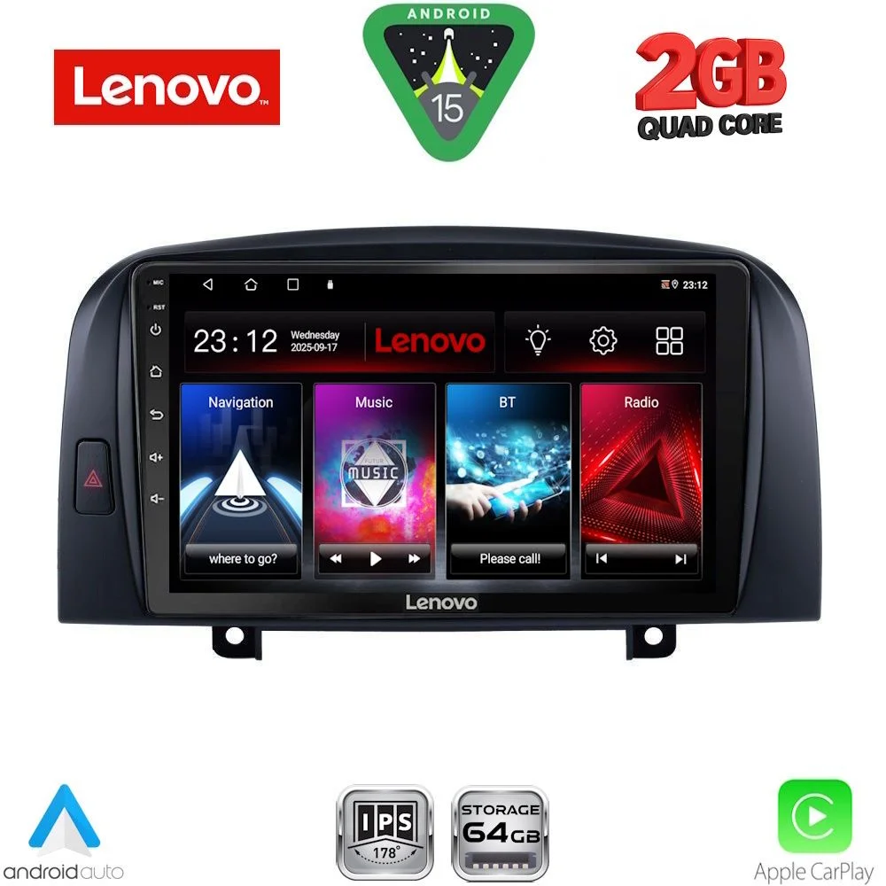 Φωτογραφία προϊόντος: LENOVO LVD 2248_CPA (9inc) MULTIMEDIA TABLET for HYUNDAI SONATA mod. 2006-2009
