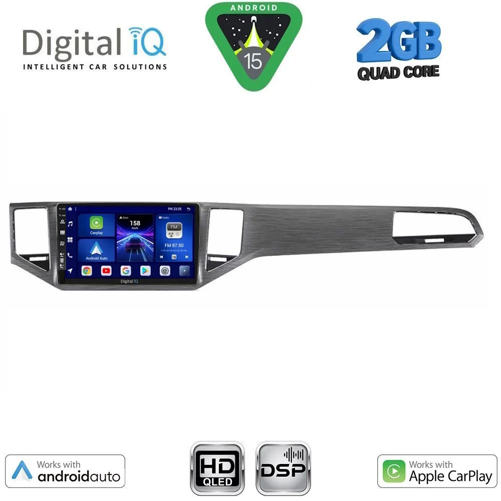 Φωτογραφία προϊόντος: DIGITAL IQ BXC 3745_CPAA (SL) (10inc) MULTIMEDIA TABLET for VW GOLF SPORTSVAN mod. 2014-2021