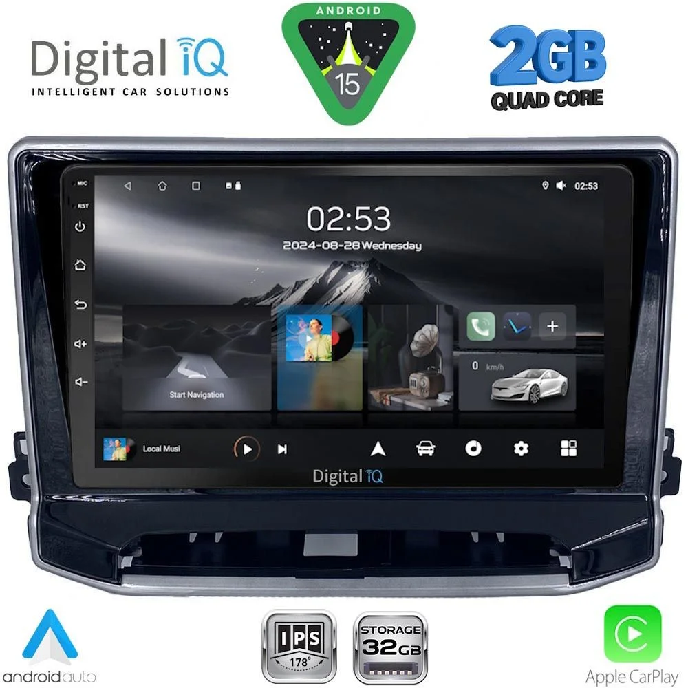 Φωτογραφία προϊόντος: DIGITAL IQ RSD 1279_CPA (10inc) MULTIMEDIA TABLET for JEEP COMPASS mod. 2022-2026
