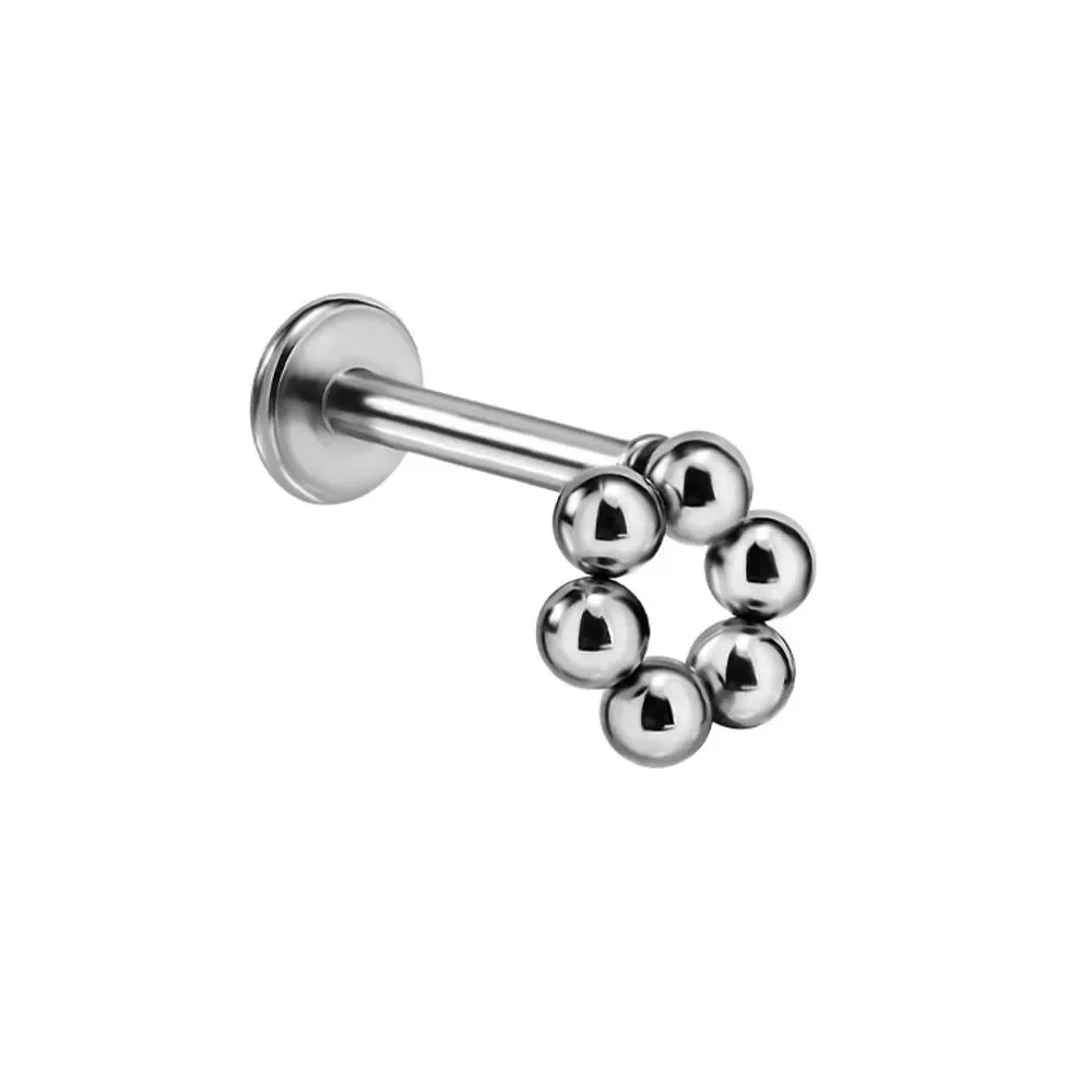 Φωτογραφία προϊόντος: Nire Σκουλαρίκι Piercing Τιτάνιο με Σφαίρες SS167B