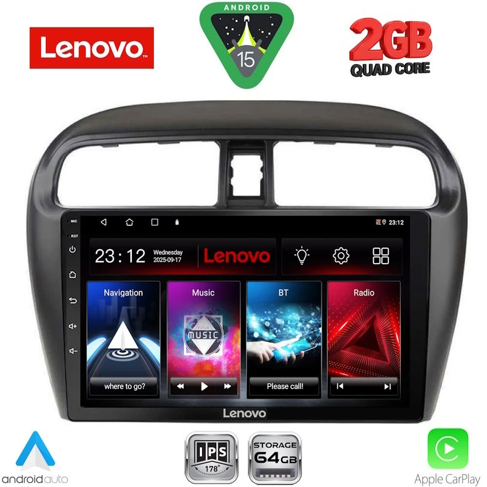 Φωτογραφία προϊόντος: LENOVO LVD 2448_CPA (9inc) MULTIMEDIA TABLET for MITSUBISHI SPACESTAR mod. 2013-2020