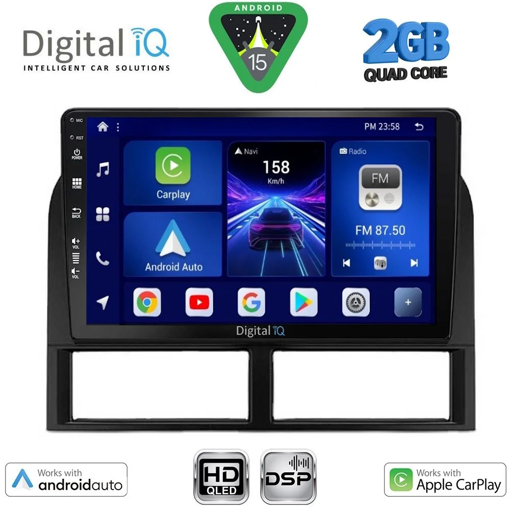 Φωτογραφία προϊόντος: DIGITAL IQ BXC 3280_CPAA (9inc) MULTIMEDIA TABLET for JEEP GRAND CHEROKEE mod. 1999-2004