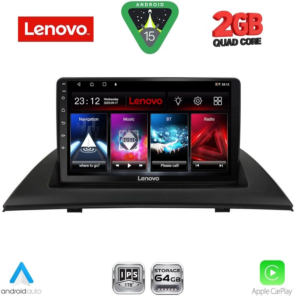 Φωτογραφία προϊόντος: LENOVO LVD 2058_CPA (9inc) MULTIMEDIA TABLET for BMW X3 (E83) mod. 2003-2010
