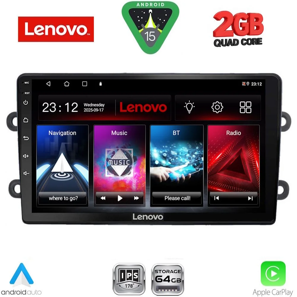 Φωτογραφία προϊόντος: LENOVO LVD 2102_CPA (9inc) MULTIMEDIA TABLET for DACIA DUSTER mod. 2012-2019
