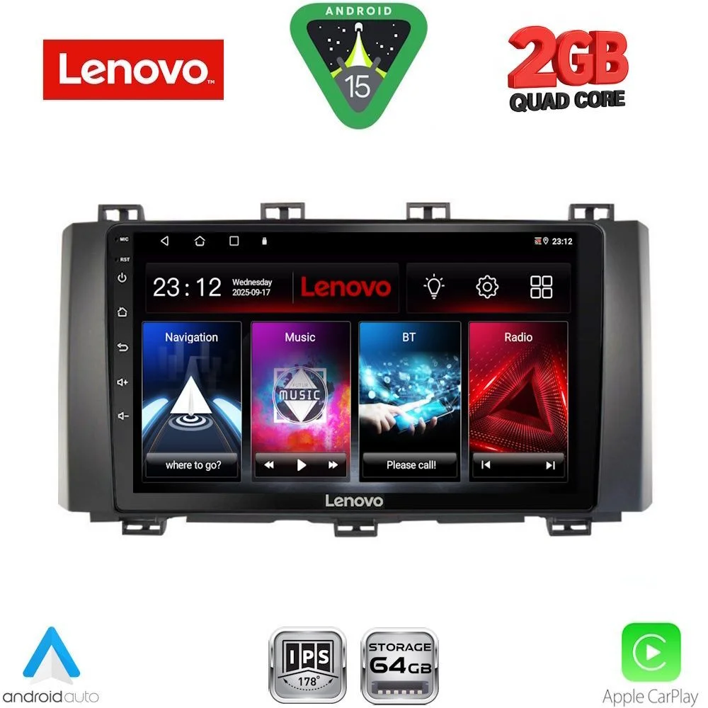 Φωτογραφία προϊόντος: LENOVO LVD 2568_CPA (9inc) MULTIMEDIA TABLET for SEAT ATECA mod. 2017-2026