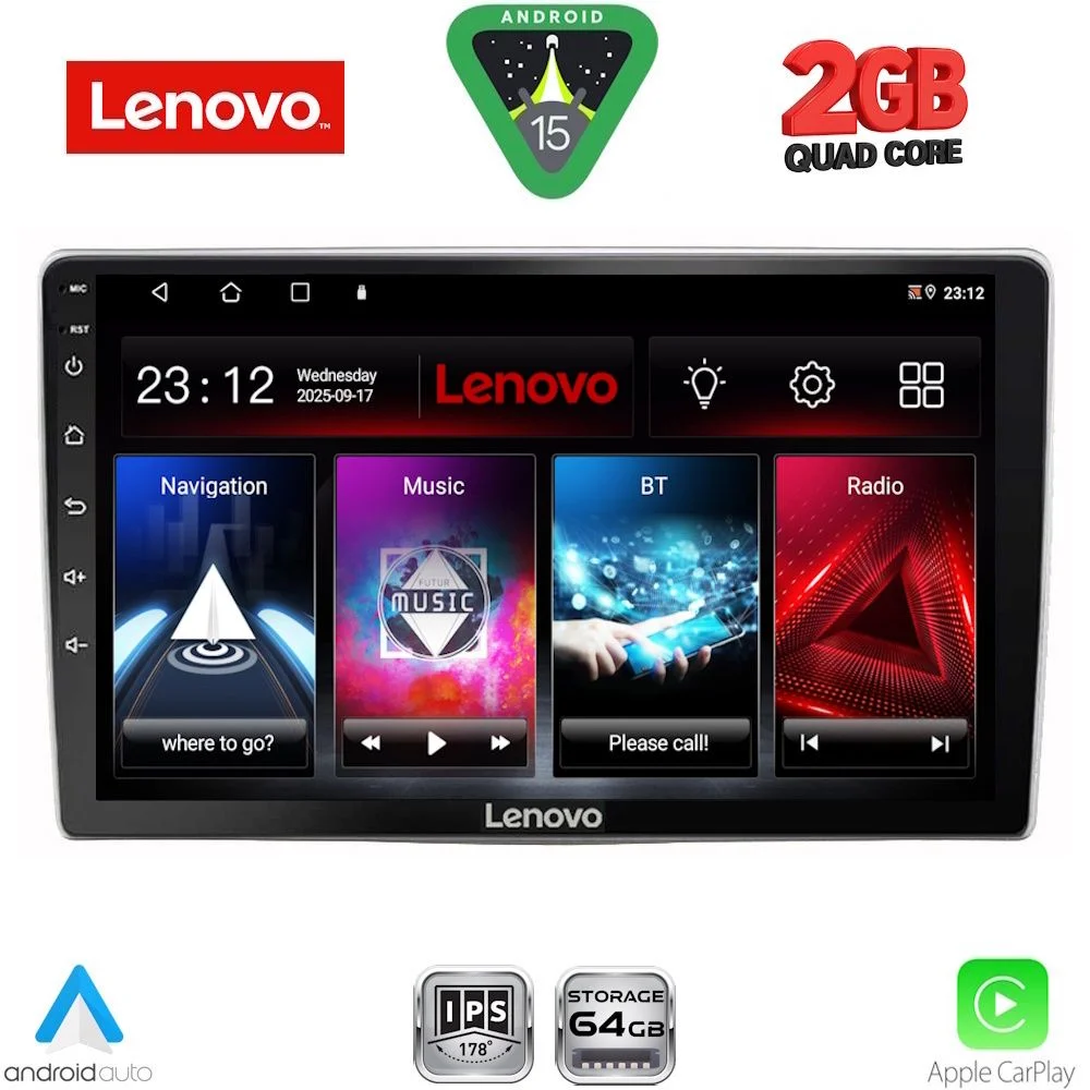 Φωτογραφία προϊόντος: LENOVO LVD 2028_CPA (9inc) MULTIMEDIA TABLET for ALFA ROMEO MITO mod. 2008-2018