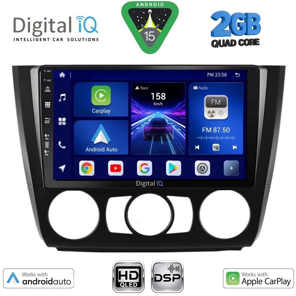 Φωτογραφία προϊόντος: DIGITAL IQ BXC 3040_CPAA A/C (9inc) MULTIMEDIA TABLET for BMW S.1 E81-82-87-88 mod. 2004-2013