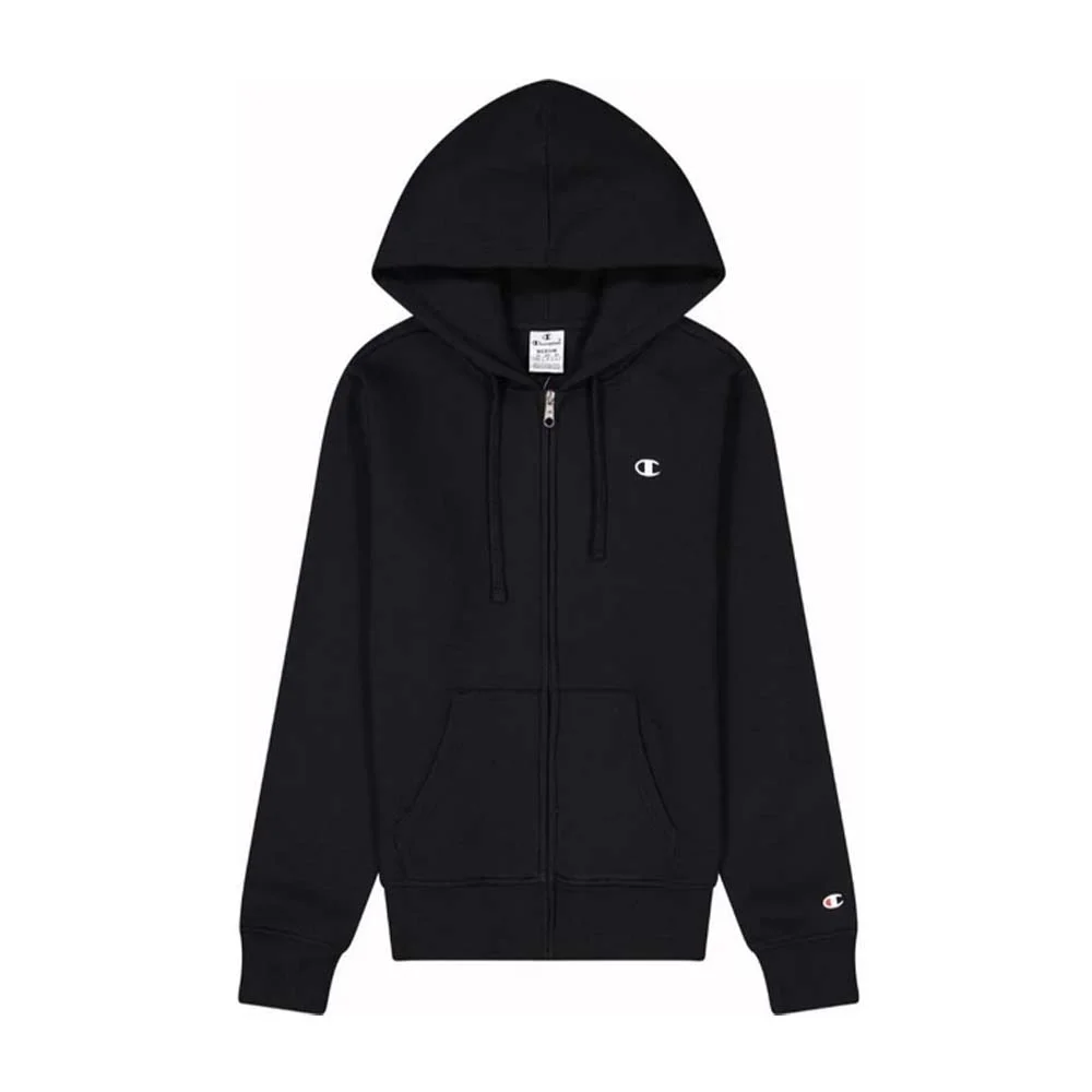 Φωτογραφία προϊόντος: Champion Women's Regular Fit Small Logo Full-Zip Hoodie Μαύρο 116817-KK001 (Champion)