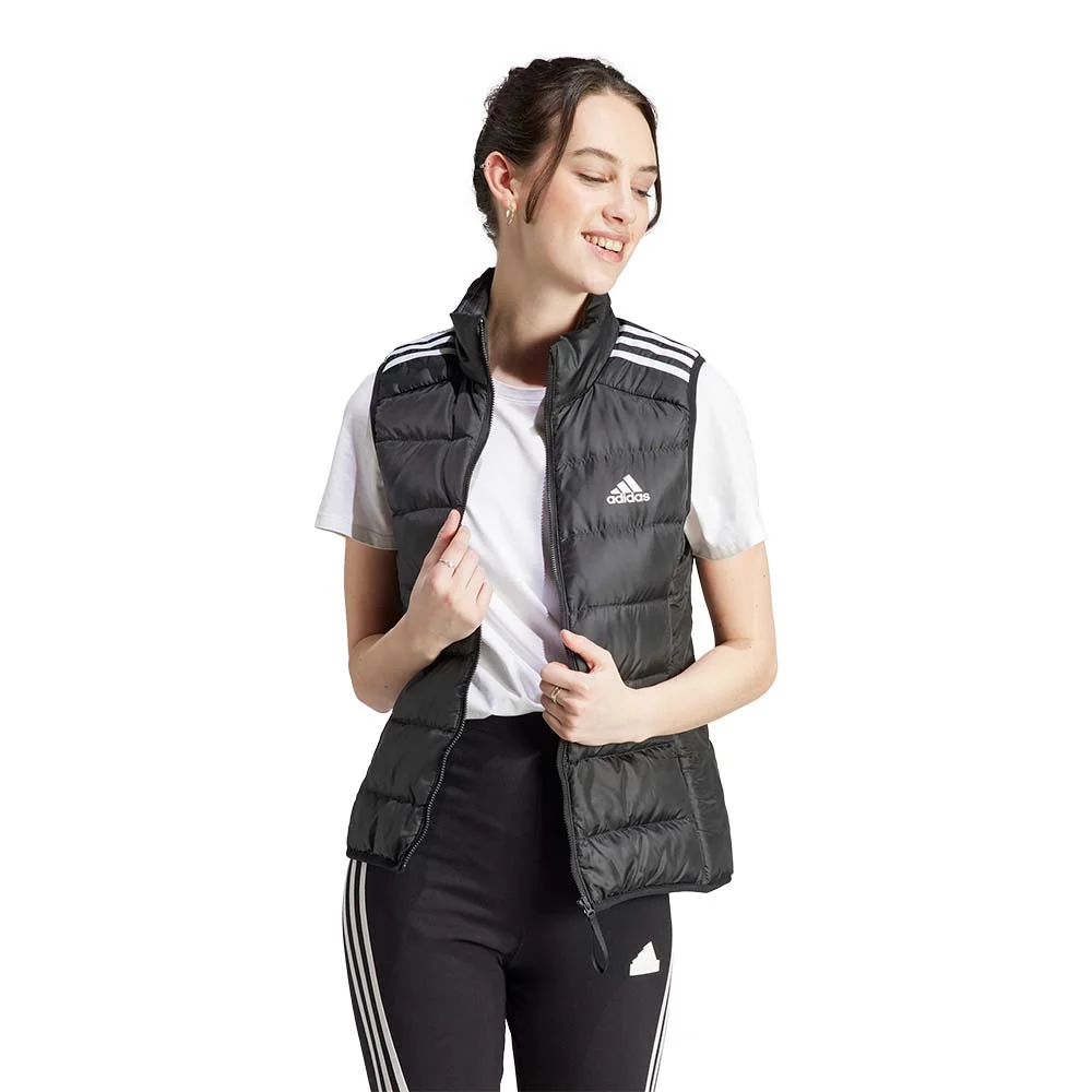 Φωτογραφία προϊόντος: adidas Sportswear Women's Essentials 3Stripes Light Down Vest Μαύρο HZ8484 (adidas Sportswear)