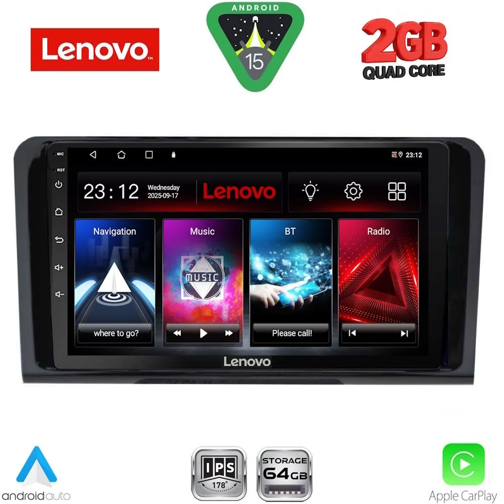 Φωτογραφία προϊόντος: LENOVO LVD 2414_CPA (9inc) MULTIMEDIA TABLET for MERCEDES ML (W164) – GL (X164) mod. 2005-2011