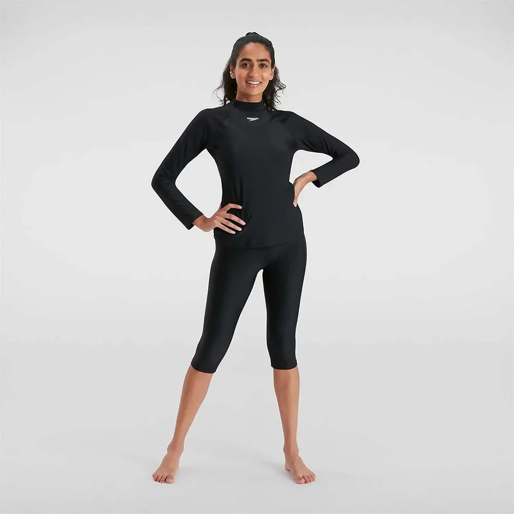 Φωτογραφία προϊόντος: Speedo Women's Long Sleeve Rash UV Protection Top Μαύρο 8131903503 (Speedo)