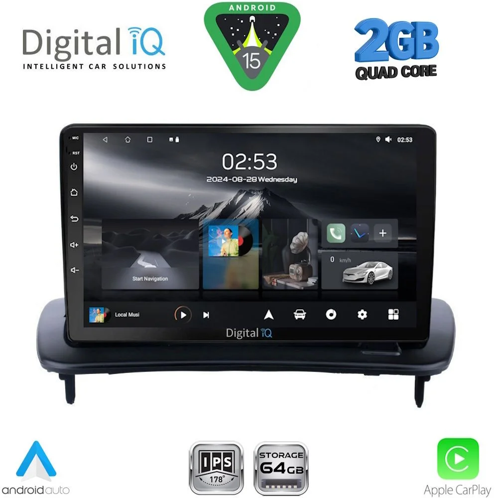 Φωτογραφία προϊόντος: DIGITAL IQ RSD 1783_CPA (9inc) MULTIMEDIA TABLET for VOLVO C30 - S40 mod. 2005-2013