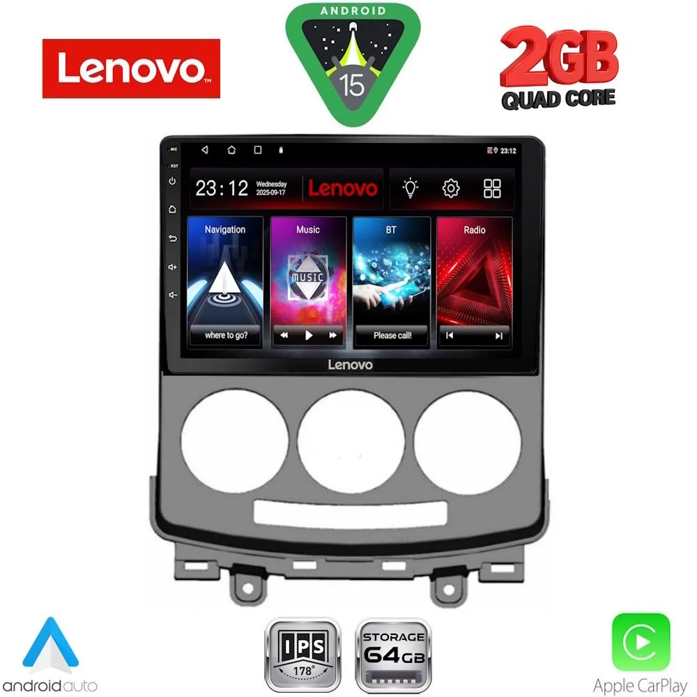 Φωτογραφία προϊόντος: LENOVO LVD 2370_CPA (9inc) MULTIMEDIA TABLET for MAZDA 5 mod. 2004-2010