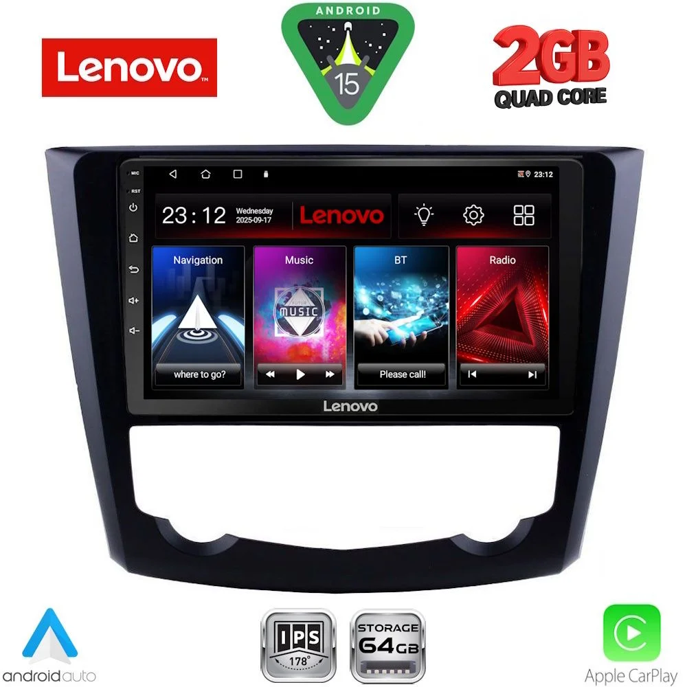 Φωτογραφία προϊόντος: LENOVO LVD 2549_CPA (9inc) MULTIMEDIA TABLET for RENAULT KADJAR mod. 2015-2022