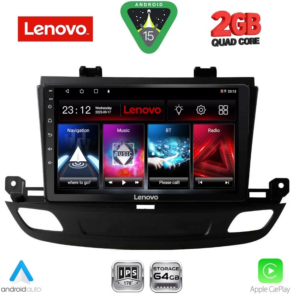 Φωτογραφία προϊόντος: LENOVO LVD 2493_CPA (9inc) MULTIMEDIA TABLET for OPEL INSIGNIA mod. 2018-2024