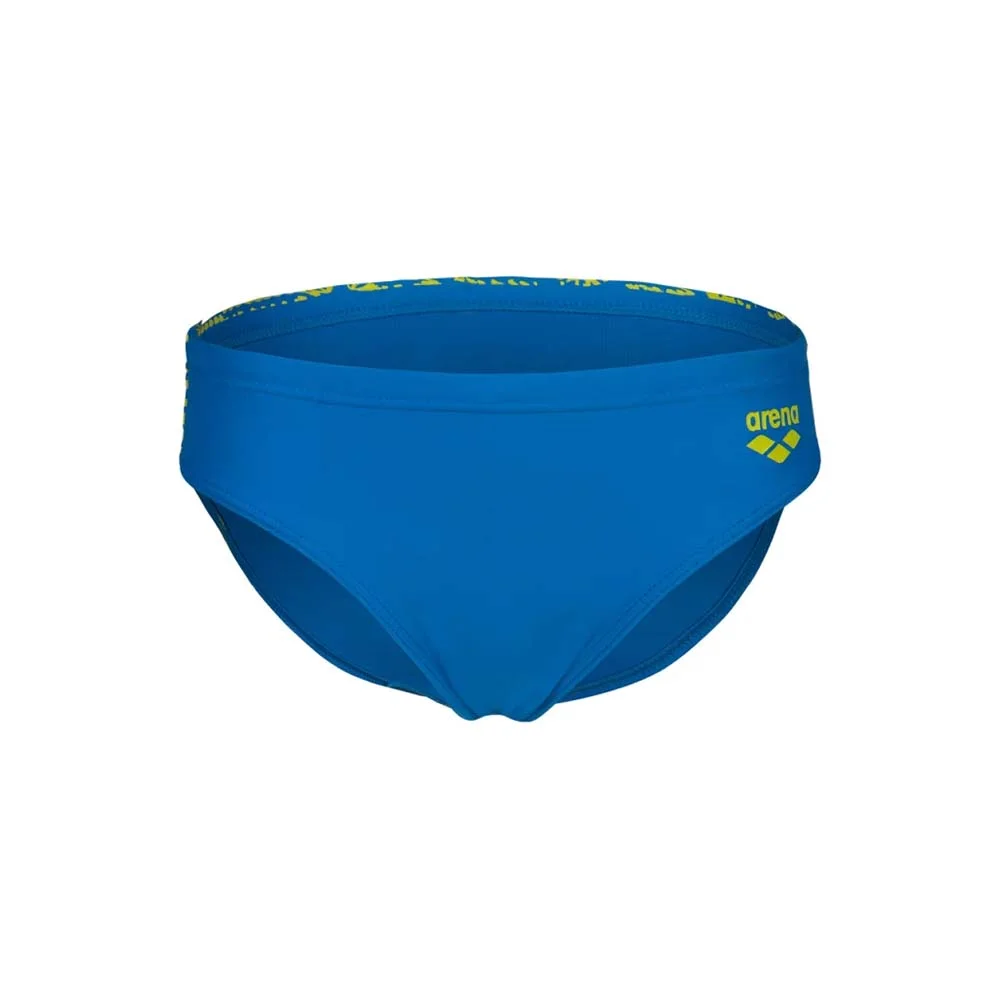 Φωτογραφία προϊόντος: Arena Boy's Shaking Swim Briefs Trunks Slip Μπλε - Κίτρινο 007343-800 (Arena)