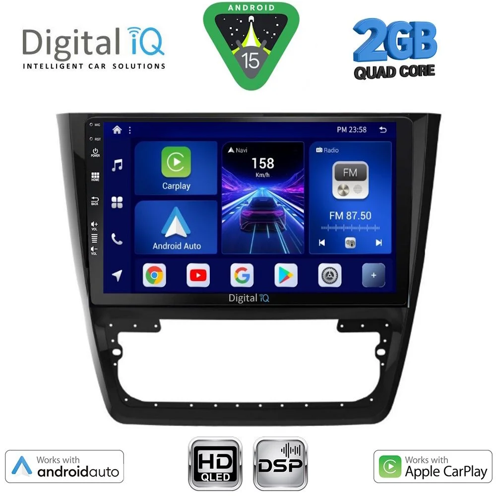 Φωτογραφία προϊόντος: DIGITAL IQ BXC 3610_CPAA (10inc) MULTIMEDIA TABLET for SKODA YETI mod. 2014-2018