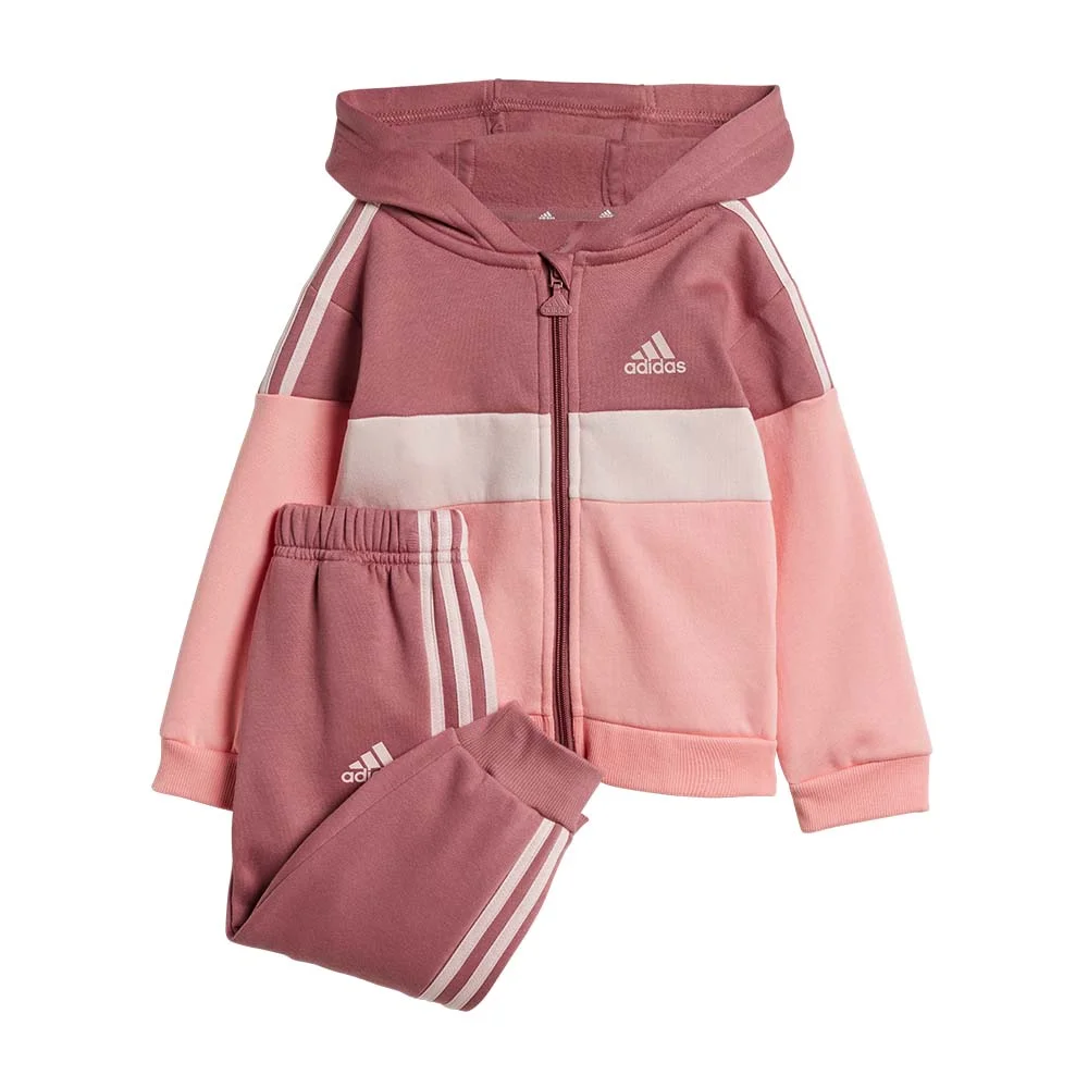 Φωτογραφία προϊόντος: adidas Sportswear Unisex Infant 3Stripes Tiberio Fleece Track Suit Set Ροζ IV7394 (adidas Sportswear)