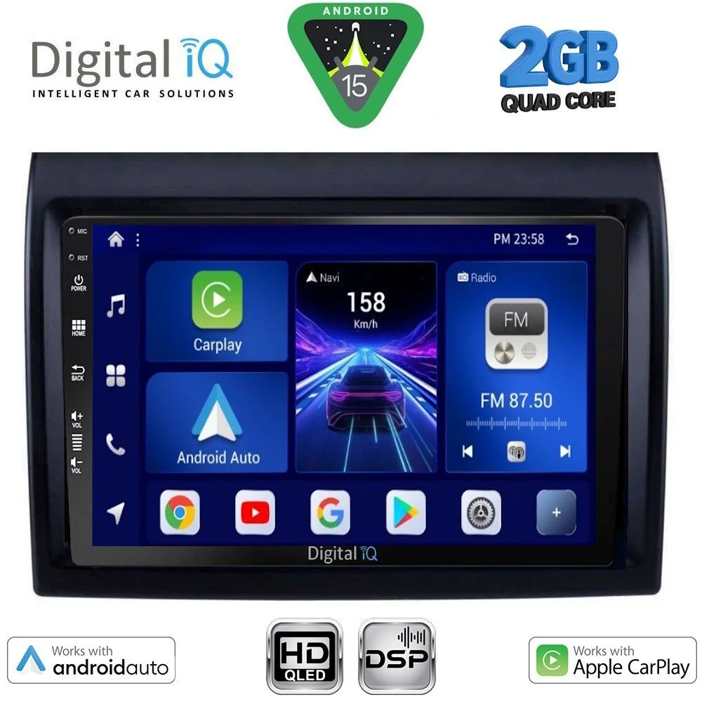 Φωτογραφία προϊόντος: DIGITAL IQ BXC 3140_CPAA (9inc) MULTIMEDIA TABLET for FIAT DUCATO mod. 2006-2011