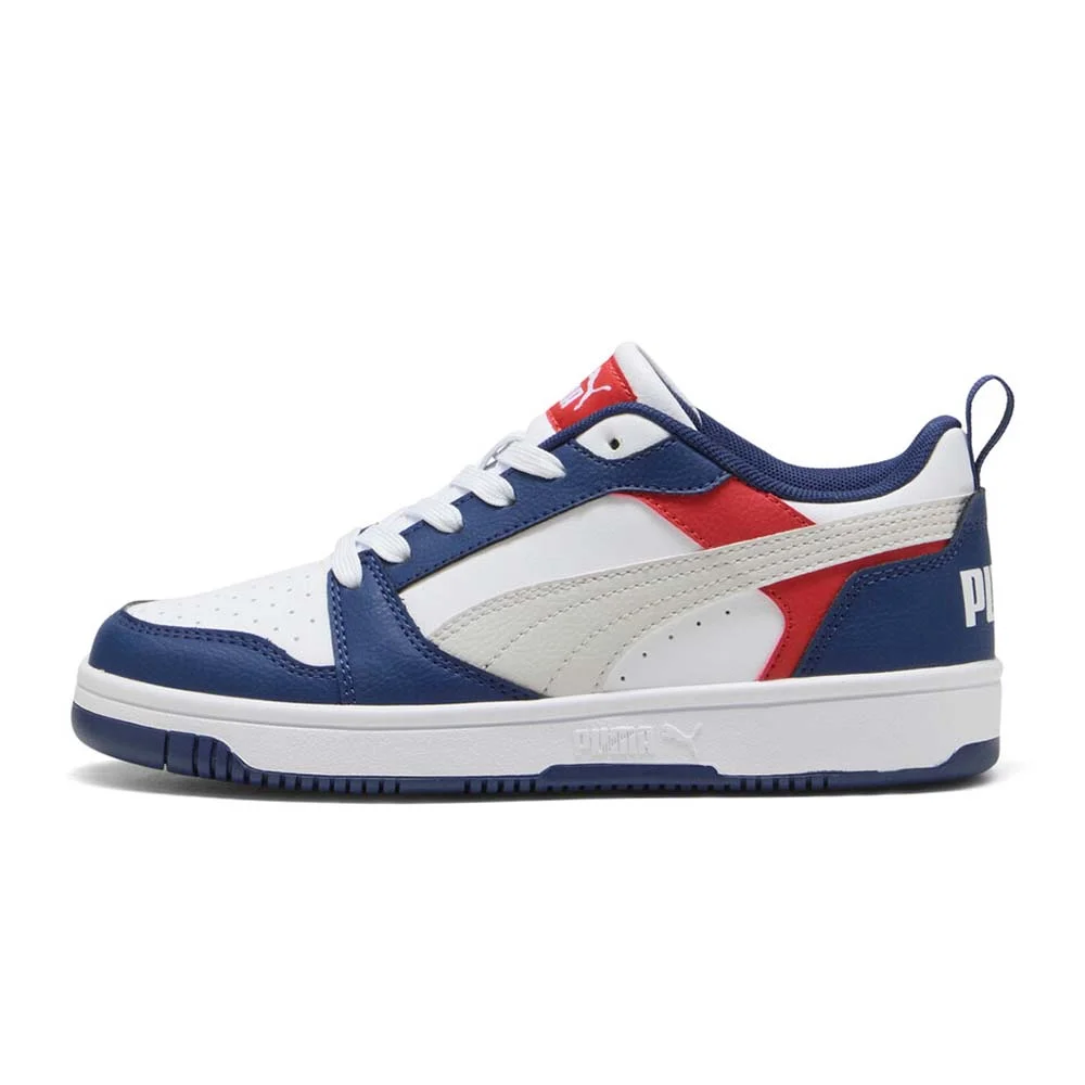 Φωτογραφία προϊόντος: Puma Kids Rebound v6 Lo JR Μπλε - Άσπρο 393833-33 (Puma)