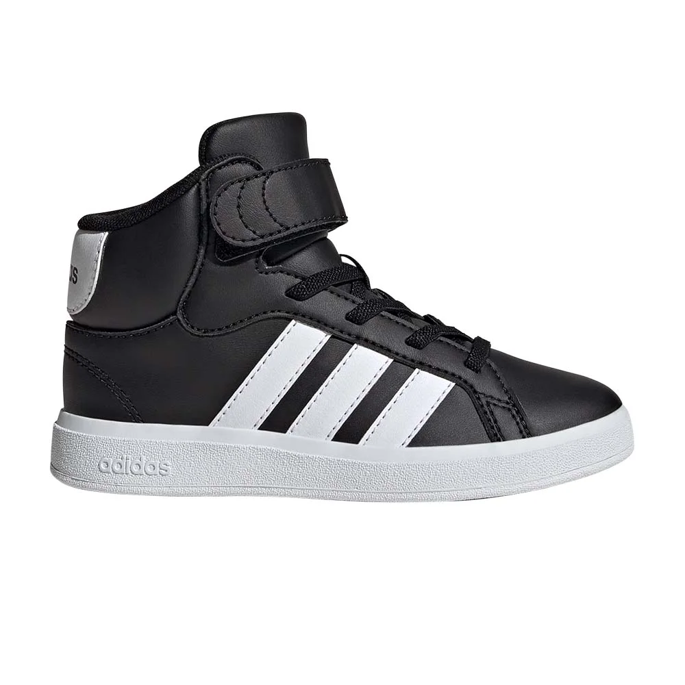 Φωτογραφία προϊόντος: adidas Sportswear Kids Grand Court Mid K Μαύρο - Άσπρο IE3863 (adidas Sportswear)