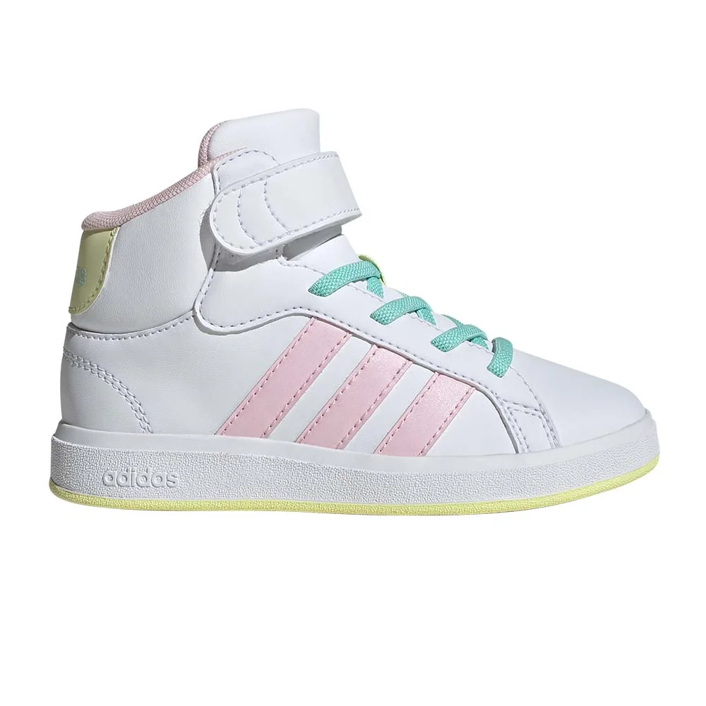 Φωτογραφία προϊόντος: adidas Sportswear Kids Grand Court Mid K Άσπρο - Ροζ IE8705 (adidas Sportswear)