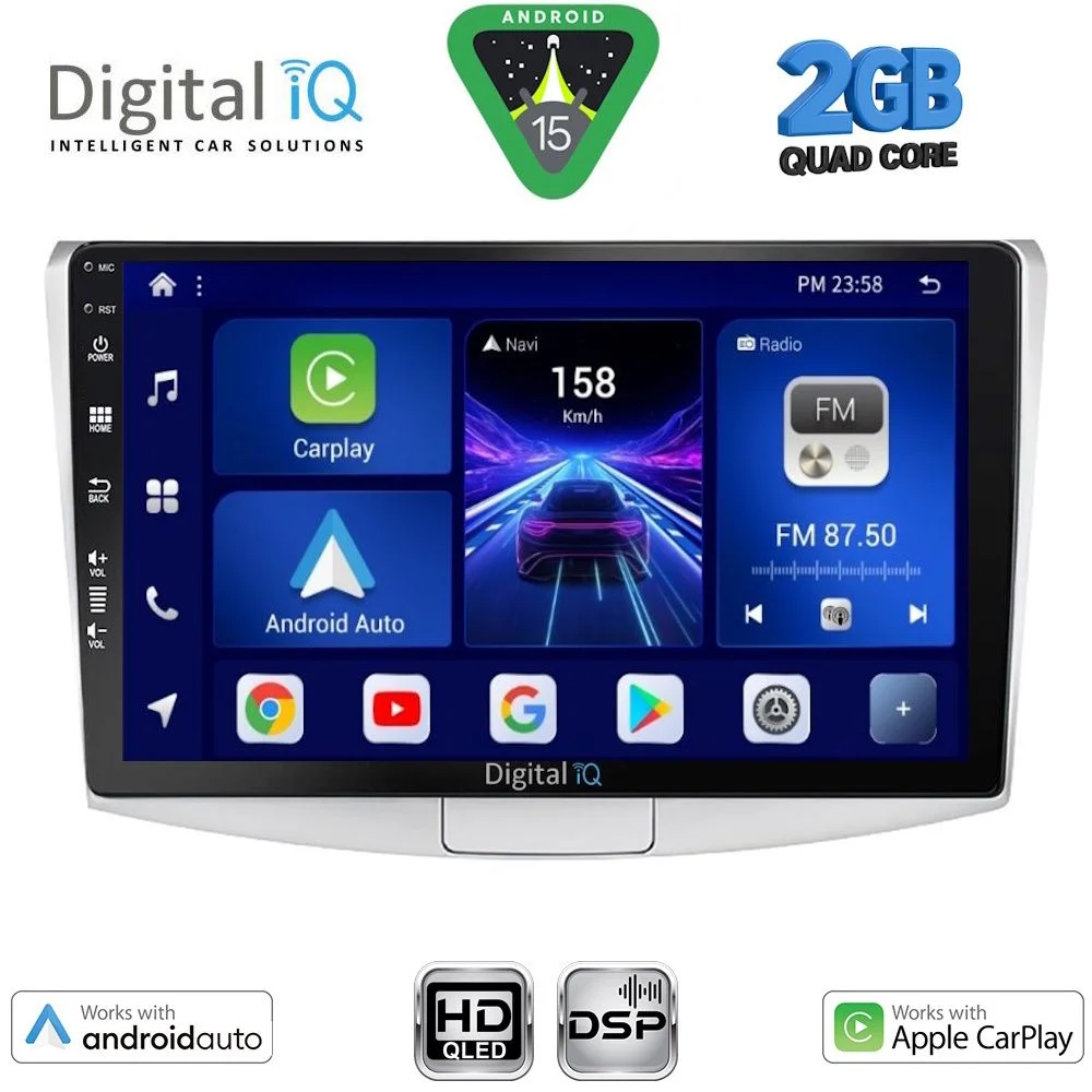 Φωτογραφία προϊόντος: DIGITAL IQ BXC 3764_CPAA (10inc) MULTIMEDIA TABLET for VW PASSAT mod. 2010-2015