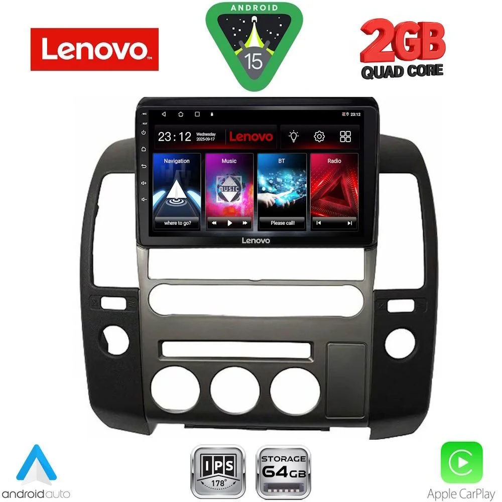 Φωτογραφία προϊόντος: LENOVO LVD 2454_CPA (ORIG.NAVI) (9inc) MULTIMEDIA TABLET for NISSAN NAVARA D40 mod. 2006-2011 με Original Navi