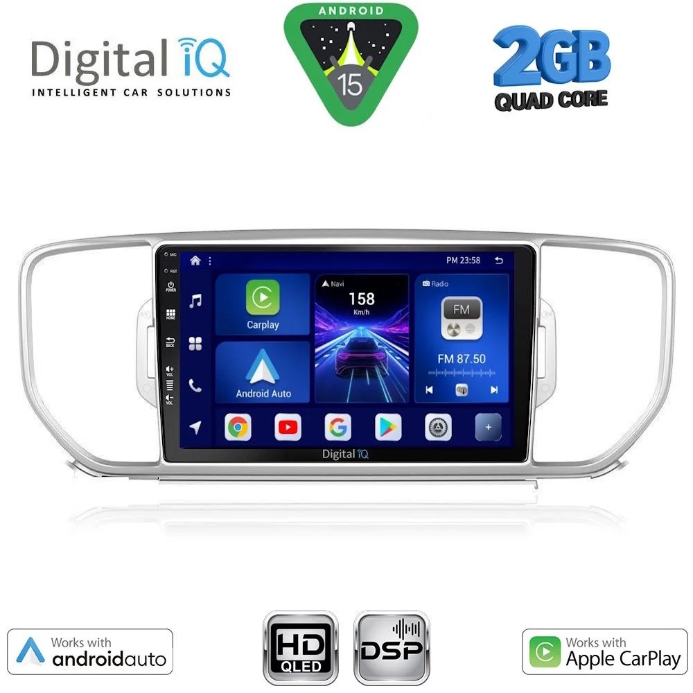Φωτογραφία προϊόντος: DIGITAL IQ BXC 3326_CPAA (9inc) MULTIMEDIA TABLET for KIA SPORTAGE mod. 2015-2018