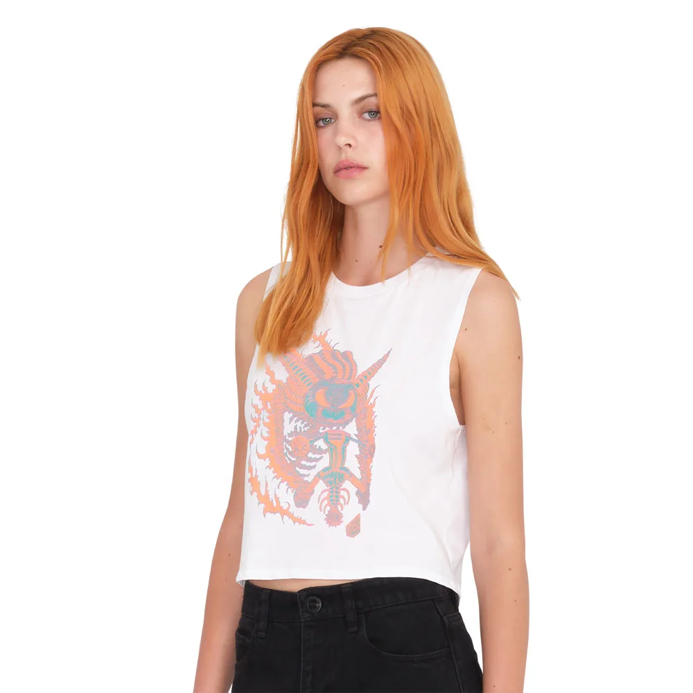 Φωτογραφία προϊόντος: Volcom Tetsunori Tank Top Γυναικείο White