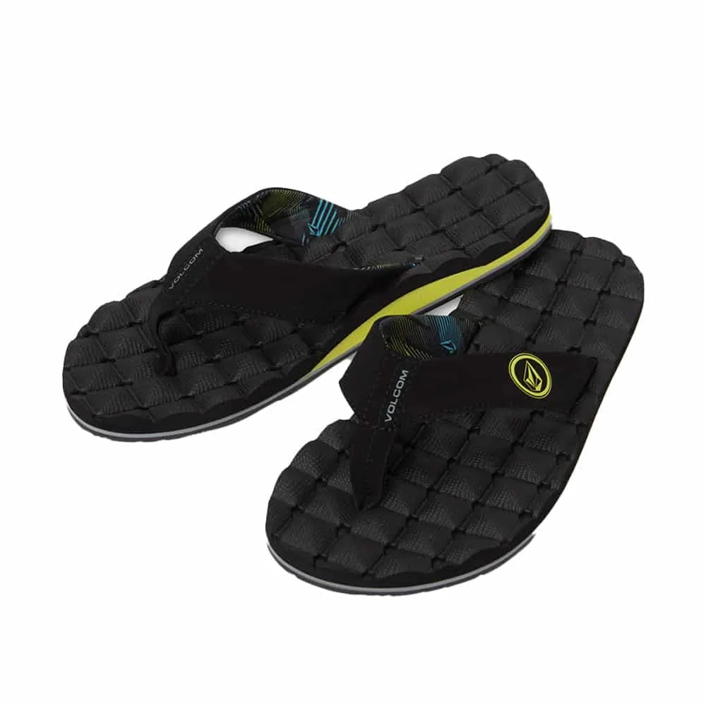 Φωτογραφία προϊόντος: Volcom Recliner Sandals Black Lime