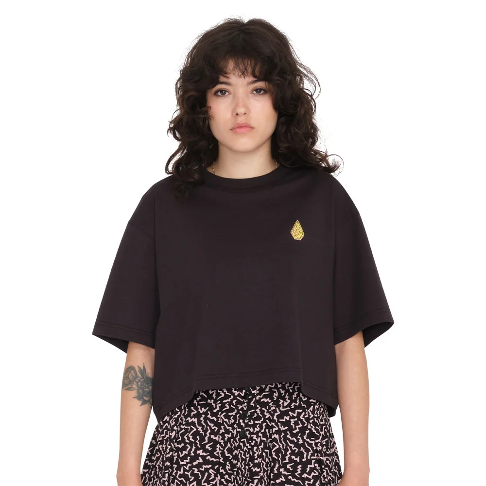 Φωτογραφία προϊόντος: Volcom Tetsunori Crop Tee 1 Γυναικείο Black