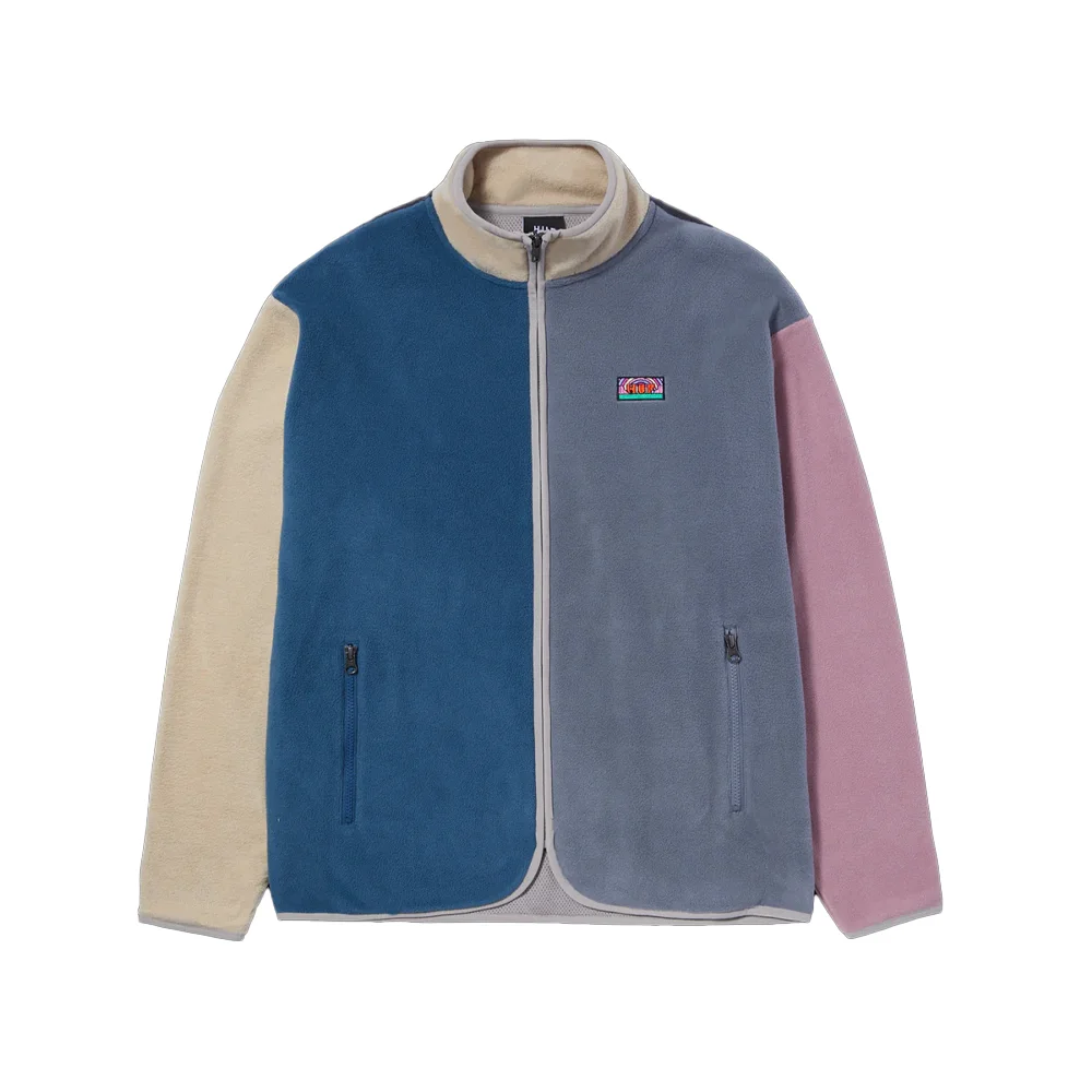 Φωτογραφία προϊόντος: Fleece Ζακέτα HUF New Day Color Block Clay