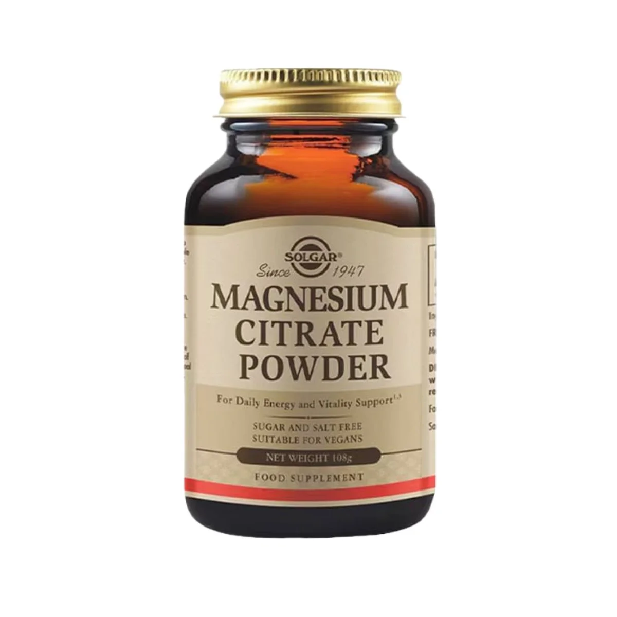 Φωτογραφία προϊόντος: Solgar,Solgar Minerals Solgar Magnesium Citrate Powder 108g