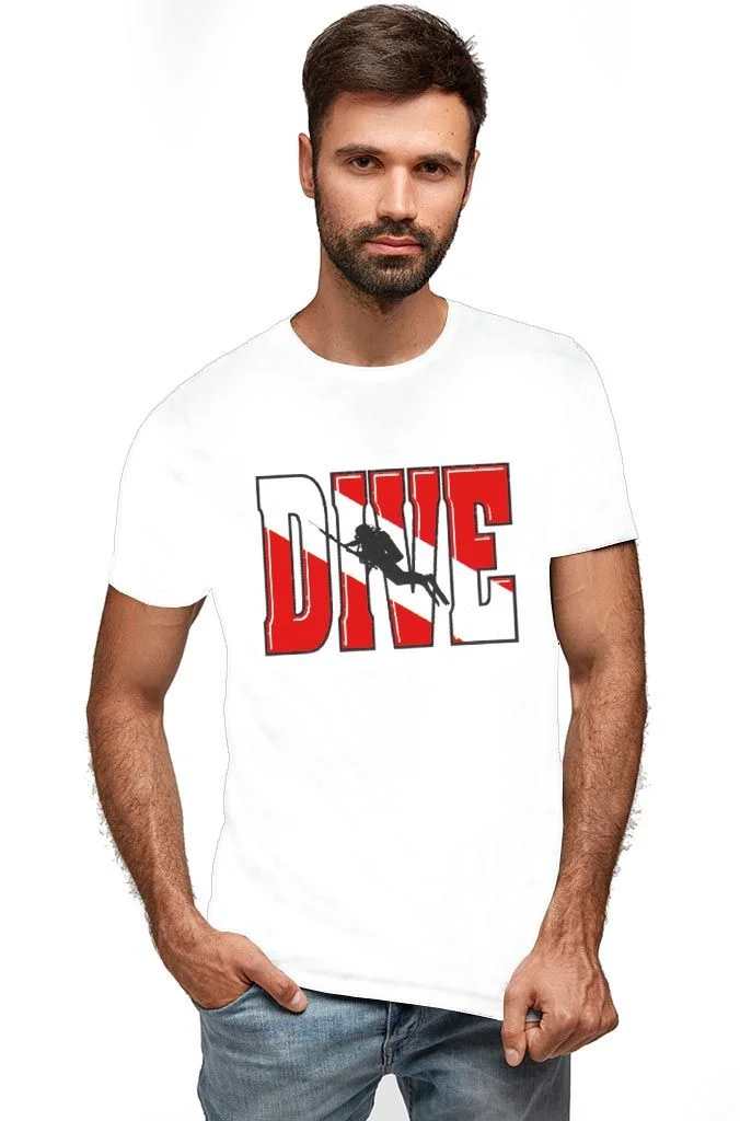 Φωτογραφία προϊόντος: Prime T-Shirt Λευκό με σχέδιο Καταδύσεις 9276