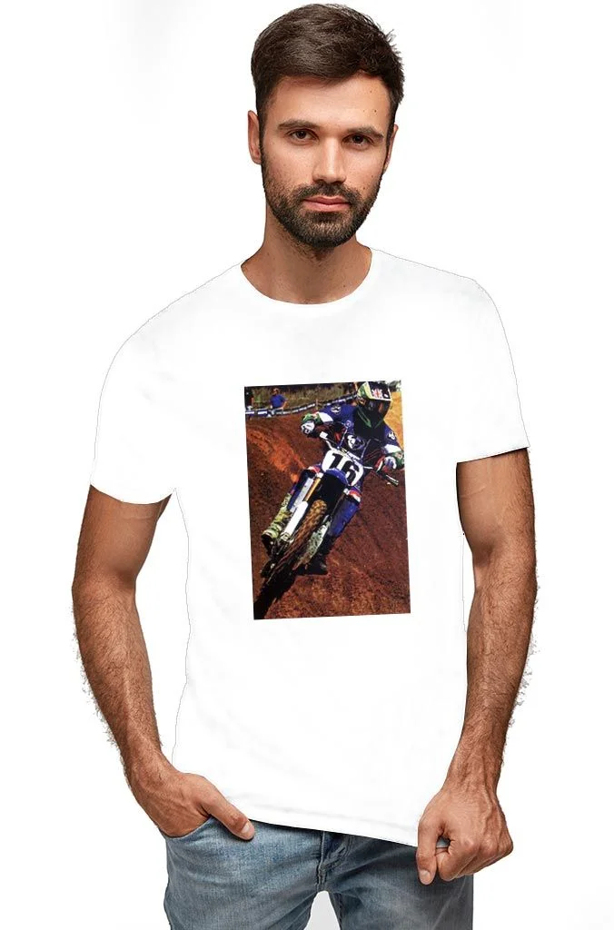 Φωτογραφία προϊόντος: Prime T-Shirt Λευκό με σχέδιο Μοτοκρός 4994-1