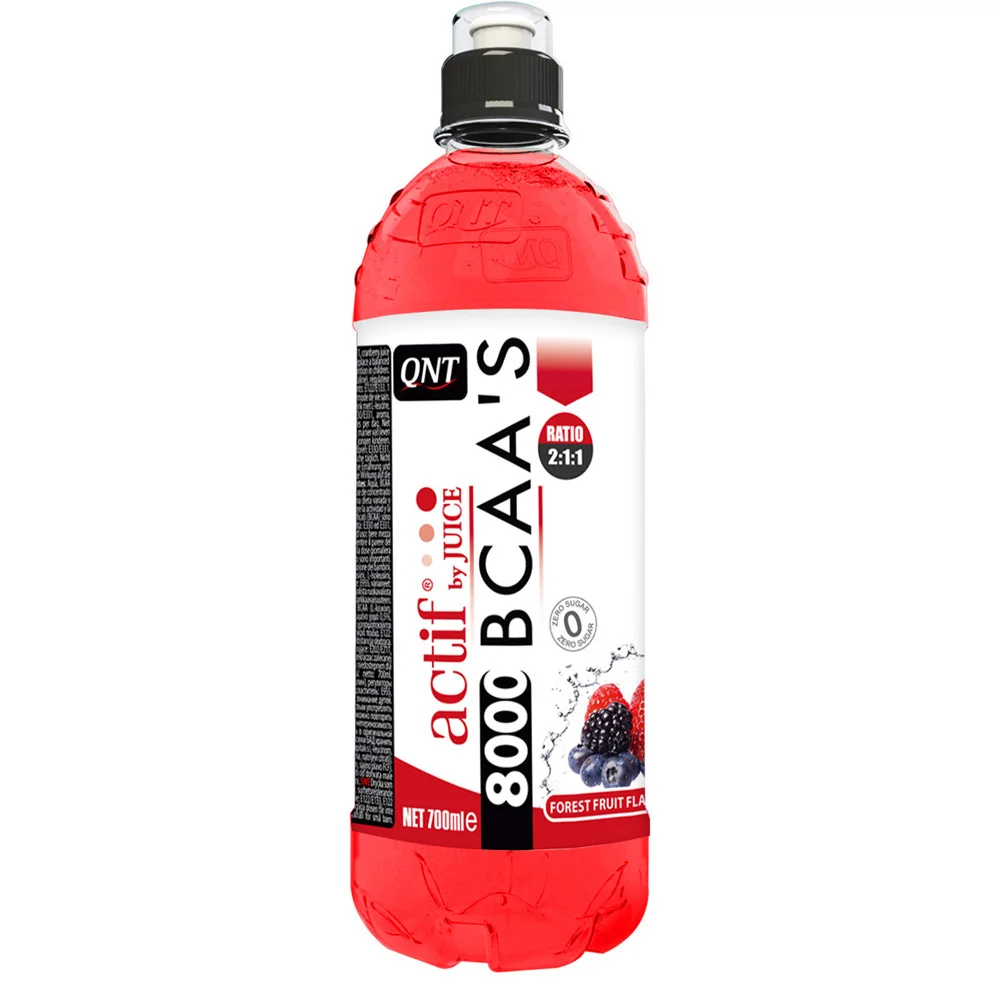 Φωτογραφία προϊόντος: QNT BCAA'S 8000 with juice Forest Fruit (700ml)