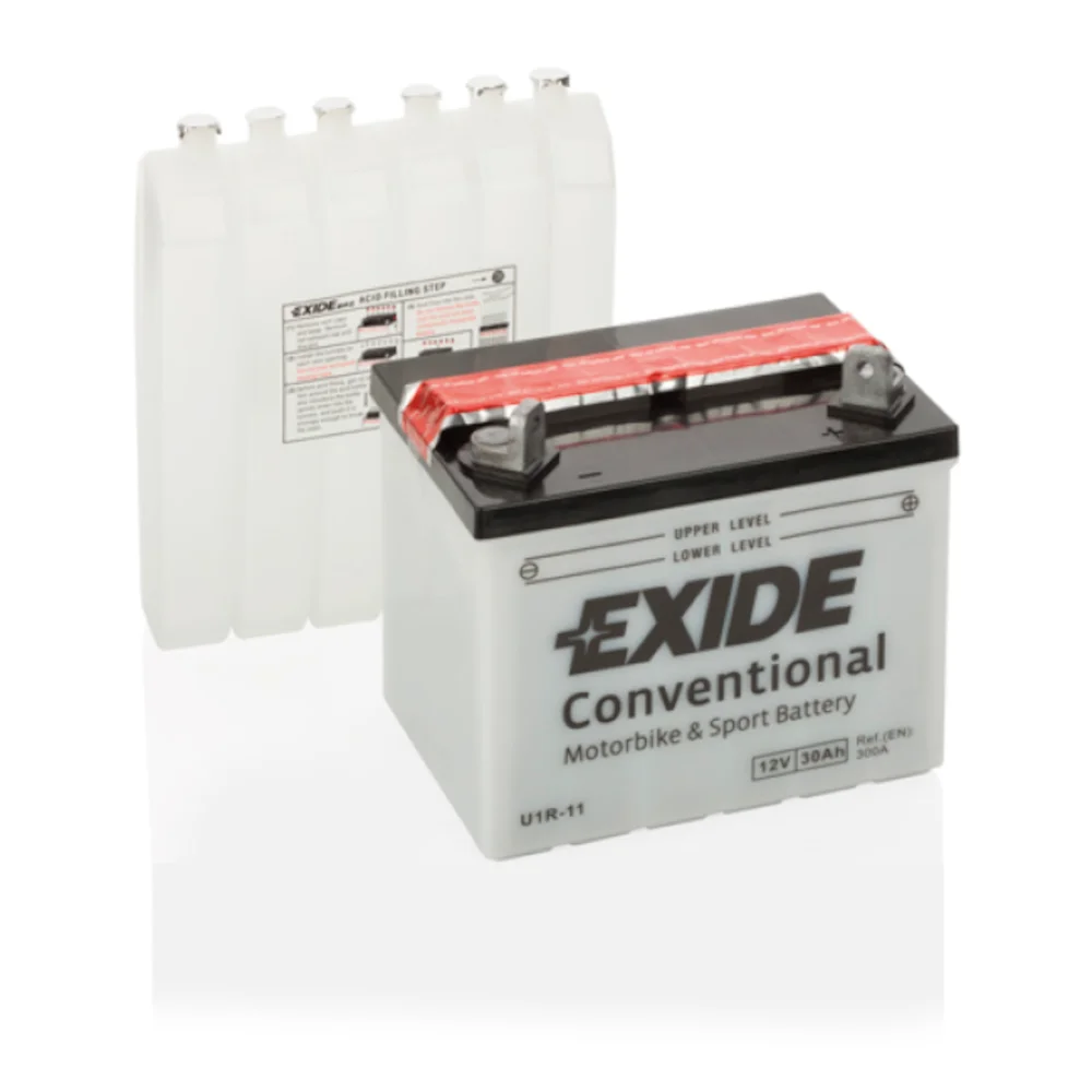 Φωτογραφία προϊόντος: Exide Technologies Μπαταρία μοτοσυκλέτας EXIDE U1R-11 12V 30Ah