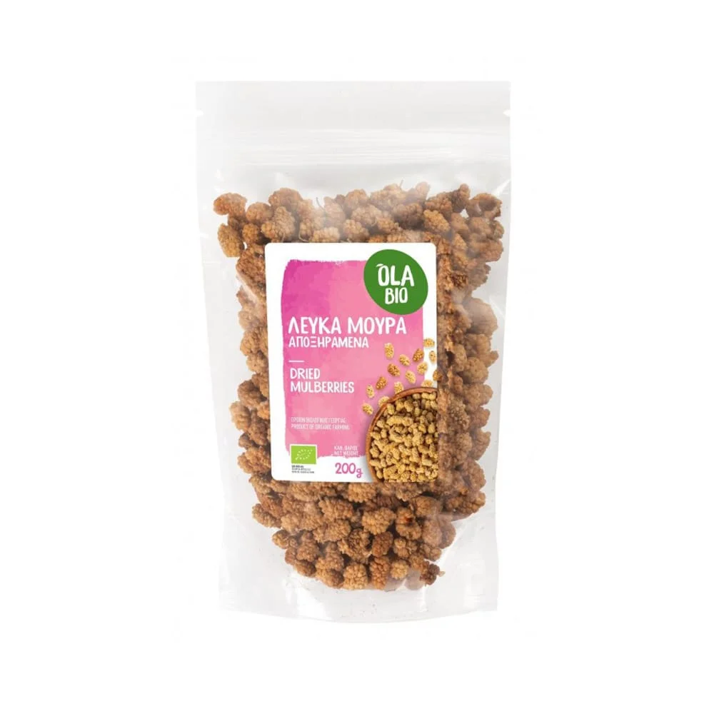 Φωτογραφία προϊόντος: OEM Μουρα Λευκα (Mulberries) Βιο 200Γρ - ΒΙΟ159