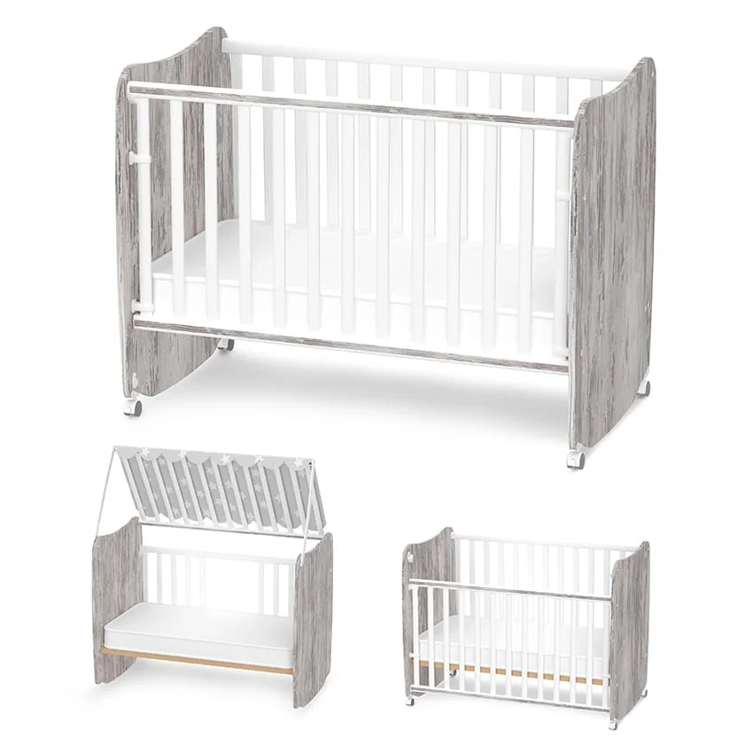 Φωτογραφία προϊόντος: Βρεφικό Κρεβάτι Stars White/Artwood 60x120 Lorelli 10150610030A