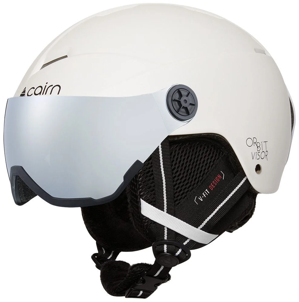 Φωτογραφία προϊόντος: Κράνος Cairn Unisex Orbit Visor Mat White - 0606690-01