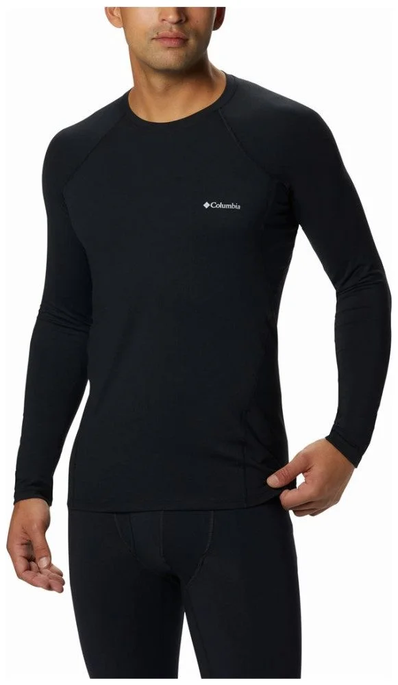 Φωτογραφία προϊόντος: Midweight Stretch Black Ανδρική Ισοθερμική Μπλούζα Columbia - 1638591-010
