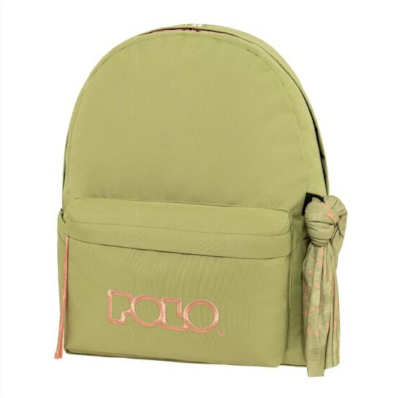 Φωτογραφία προϊόντος: Polo Original Σακιδιο Scarf 2 Θέσεων Λαχανί Logo Ροζ - 901135-6139