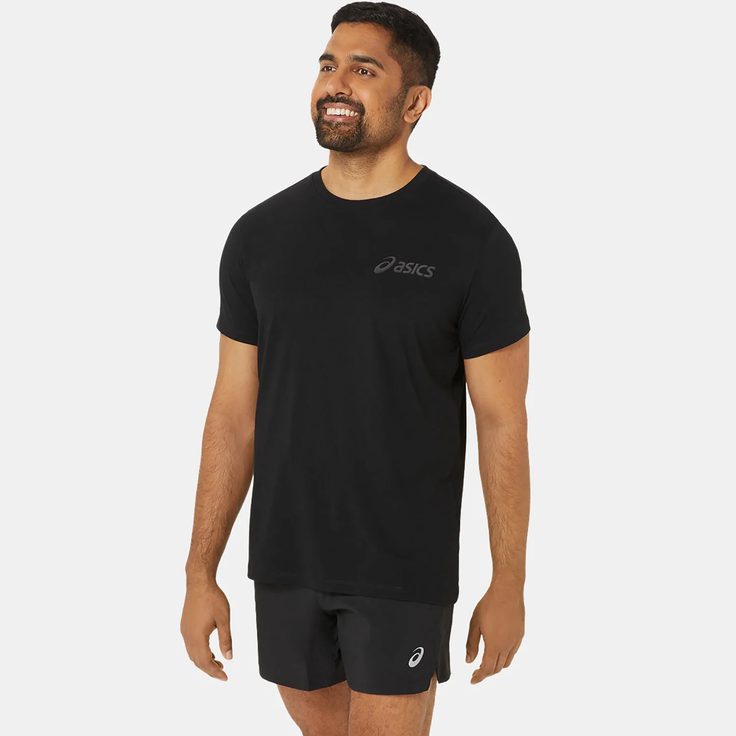 Φωτογραφία προϊόντος: ASICS CHEST LOGO RUNNING T-SHIRT ΜΑΥΡΟ