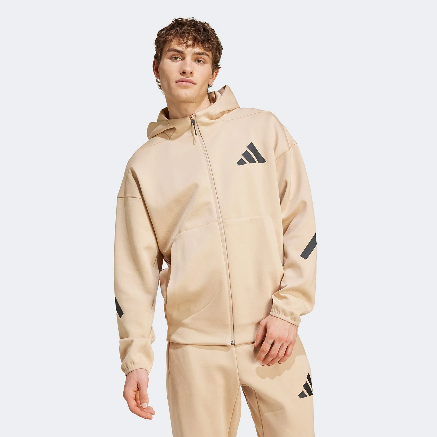 Φωτογραφία προϊόντος: ADIDAS PERFORMANCE ADIDAS Z.N.E. FULL-ZIP HOODED TRACK JACKET ΜΠΕΖ